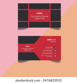 Professional and Minimalist Business Card Design