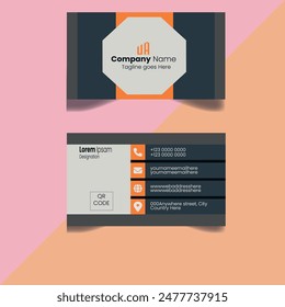 Professional and Minimalist Business Card Design