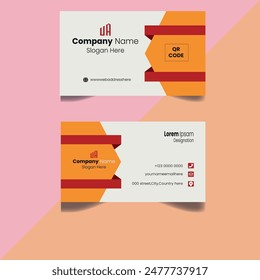 Professional and Minimalist Business Card Design