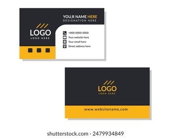 Professionelles und minimalistisches Visitenkartendesign Moderne Visitenkarte Weiß und Rot Corporate Professional Moderne Creative und Clean Business Card