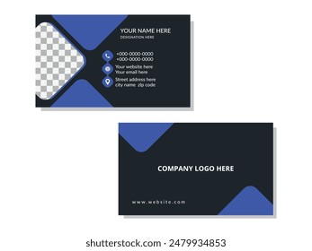 Professional and Minimalist Business Card Design  Modern business card white and red corporate professional  Modern Creative and Clean Business Card