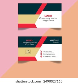 Professional and Minimalist Business Card Design