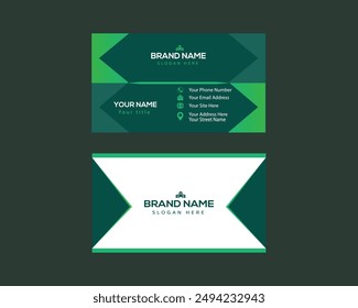 Professional and Minimalist Business Card Design