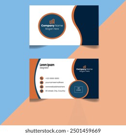 Professional and Minimalist Business Card Design