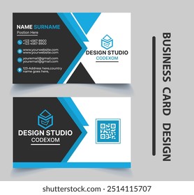 Professional and Minimalist Business Card Design