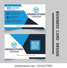 Professional and Minimalist Business Card Design
