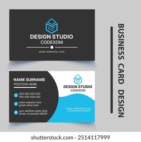 Professional and Minimalist Business Card Design