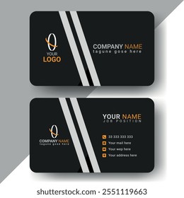 Professional And Minimalist Business Card Design