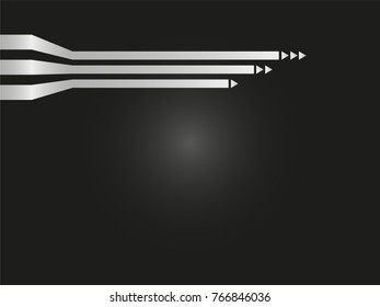 Professional minimalist creative design concept. Abstract background. Eps10 Vector.