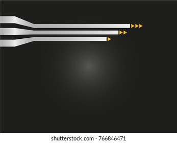 Professional minimalist creative design concept. Abstract background. Eps10 Vector.