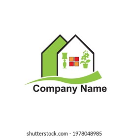 Professional and minimalist home logo design