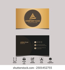 Professional and Minimalist Premium Business Card Design