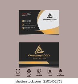 Professional and Minimalist Premium Business Card Design