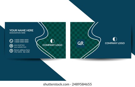 Profesional y tarjeta de visita minimalista Introducción Tarjeta de visita para el propio concepto. Diseño de negocio simple Diseño de tarjeta personal moderno, Plantilla de tarjeta de identidad corporativa