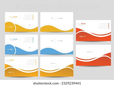 Professional  Modern Business Card Design Template