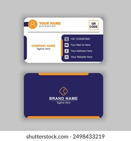 Professional and Modern Business Card Design