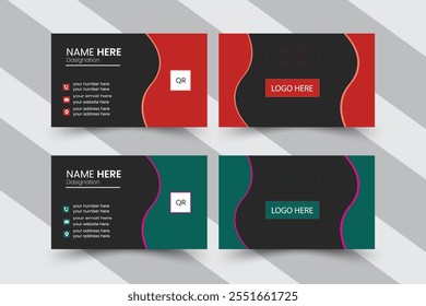 professional modern business card design