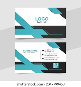 Professional and modern business card template