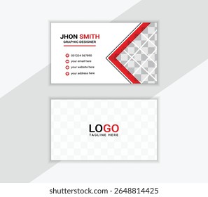 Professional and modern business card template, ideal for personal branding, corporate identity, or small businesses. Fully editable vector file with clean layout, print-ready, and easy to customize. 