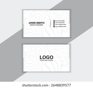 Professional and modern business card template, ideal for personal branding, corporate identity, or small businesses. Fully editable vector file with clean layout, print-ready, and easy to customize. 