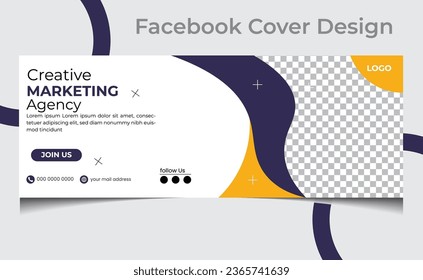 Professional Modern business Facebook Cover Design 