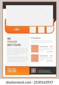 Professional and modern Corporate Business with Eye-Catching Flyers Template Design Graphic