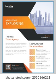Professional and modern Corporate Business with Eye-Catching Flyers Template Design Graphic