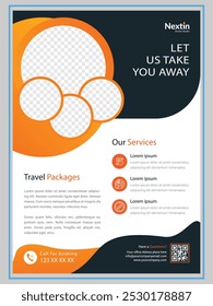 Professional and modern Corporate Business with Eye-Catching Flyers Template Design Graphic