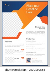 Professional and modern Corporate Business with Eye-Catching Flyers Template Design Graphic