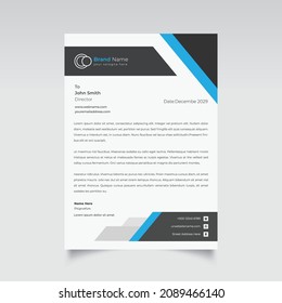 Professional And Modern Corporate Letterhead Template