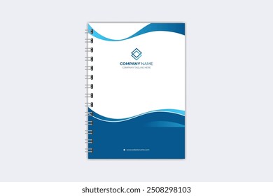 Professional modern creative notebook cover template