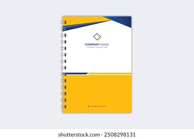 Plantilla creativa moderna de la cubierta del cuaderno del Profesional