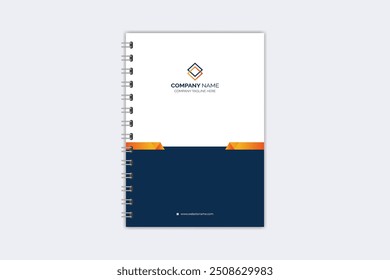 Plantilla creativa moderna de la cubierta del cuaderno del Profesional