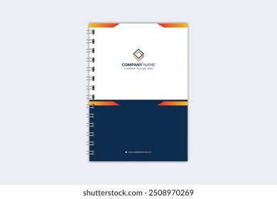 Professionelle moderne kreative Notebook-Cover-Vorlage
