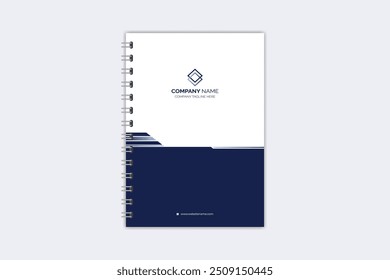 Plantilla creativa moderna de la cubierta del cuaderno del Profesional