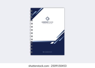 Professional modern creative notebook cover template