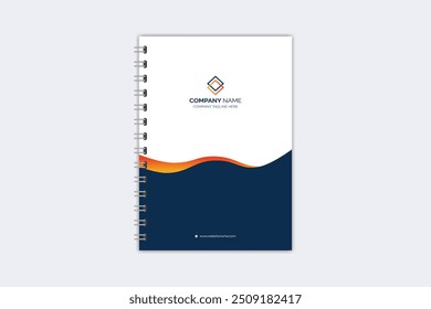 Professionelle moderne kreative Notebook-Cover-Vorlage
