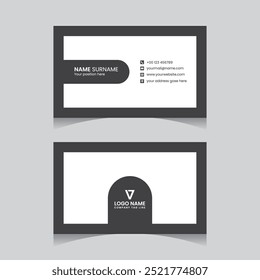 Professional Modern Double Sided Business Card Design