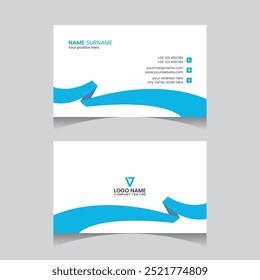 Professional Modern Double Sided Business Card Design