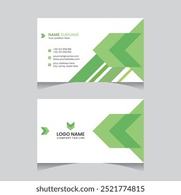 Professional Modern Double Sided Business Card Design