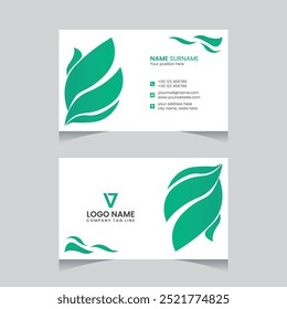 Professional Modern Double Sided Business Card Design