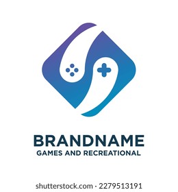 Professional modern gaming logo design