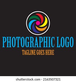 Professional and modern logo template for film or photographic company