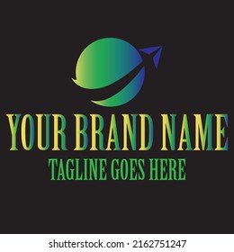 Plantilla de logotipo profesional y moderno para la empresa inmobiliaria