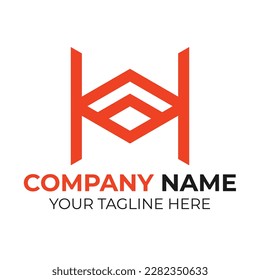 Professional modern minimal abstract logo design