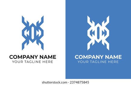 Professionelle, moderne, minimale, abstrakte Design-Vorlage für das Business-Logo