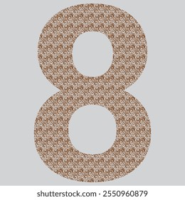 design de número profissional e moderno 008