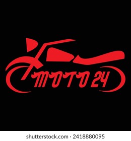  professional and modern racing logo with red color.