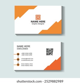 Professional Modern, simple and clean professional business card template