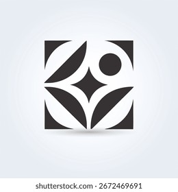 Professional modern startup creative logo design template